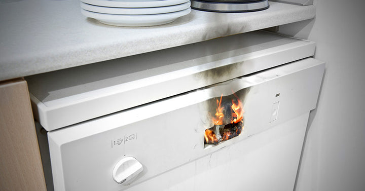 dishwasher fire FI