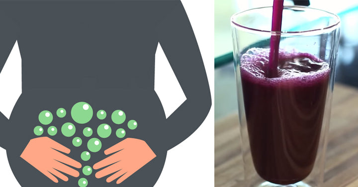 juice bloating FI