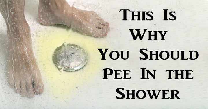 pee in shower FI