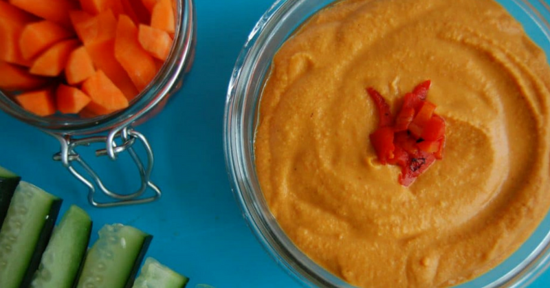 5 roasted red pepper hummus Maria Marlowe FI