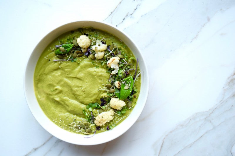 greens and lemon detox soup FI