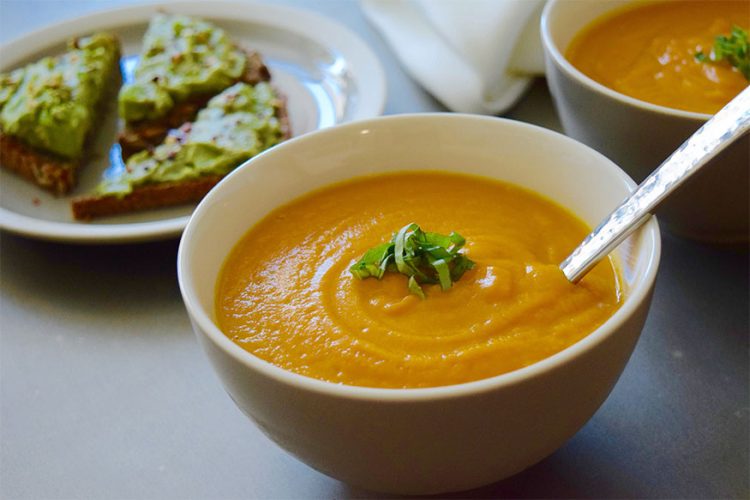 carrot ginger soup FI Carrot-soup-750×500