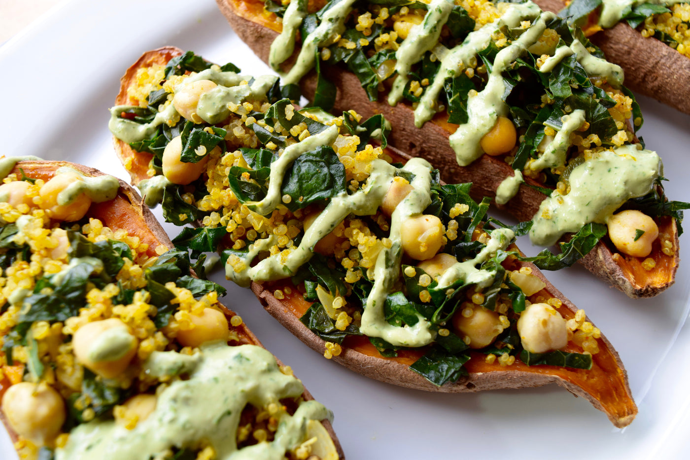 Stuffed Sweet Potatoes