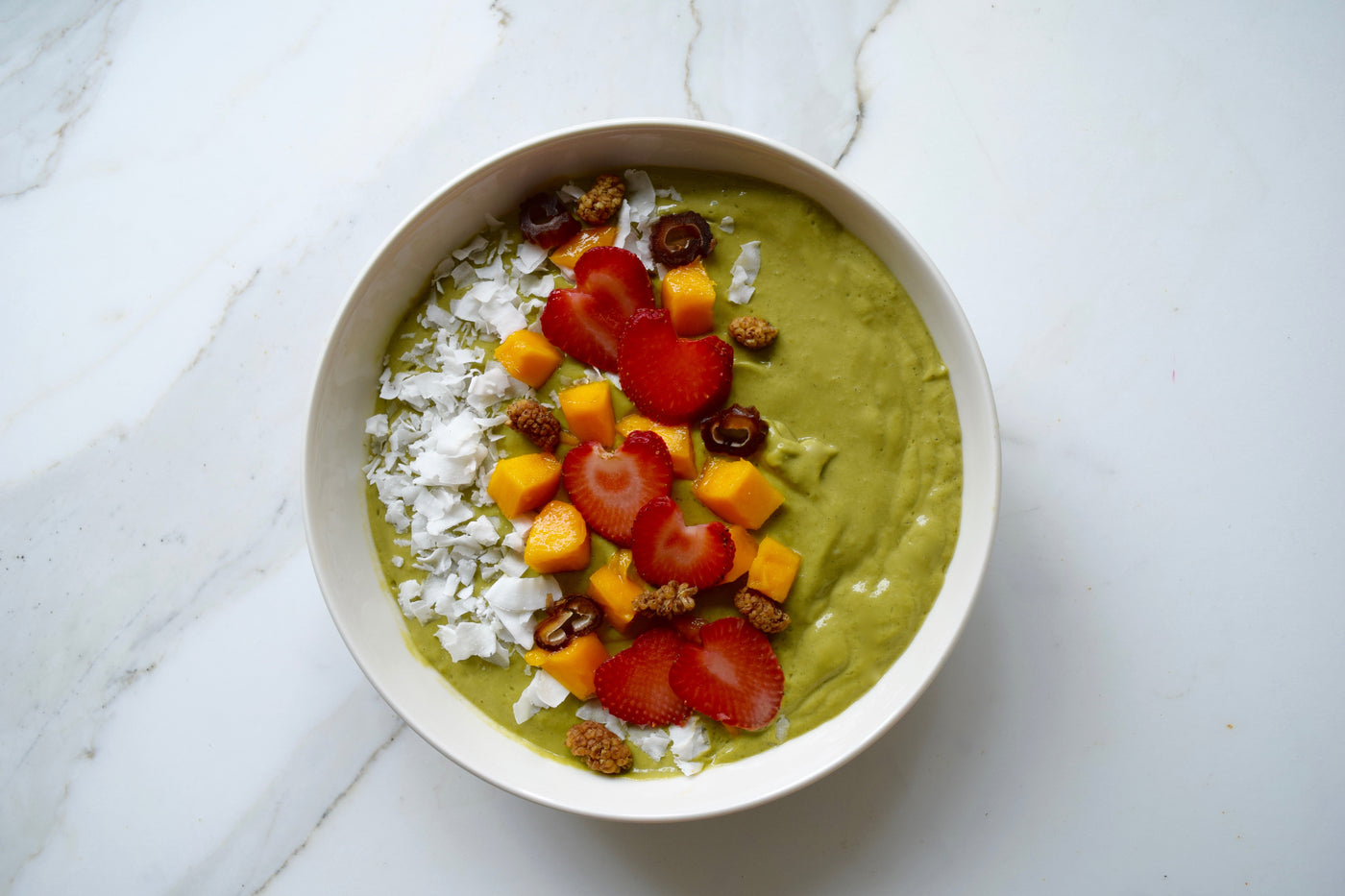 Mango Matcha Smoothie Bowl