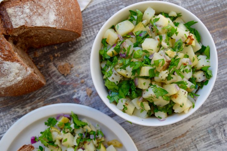 Moroccan Potato Salad FI Maria Marlowe-750×500