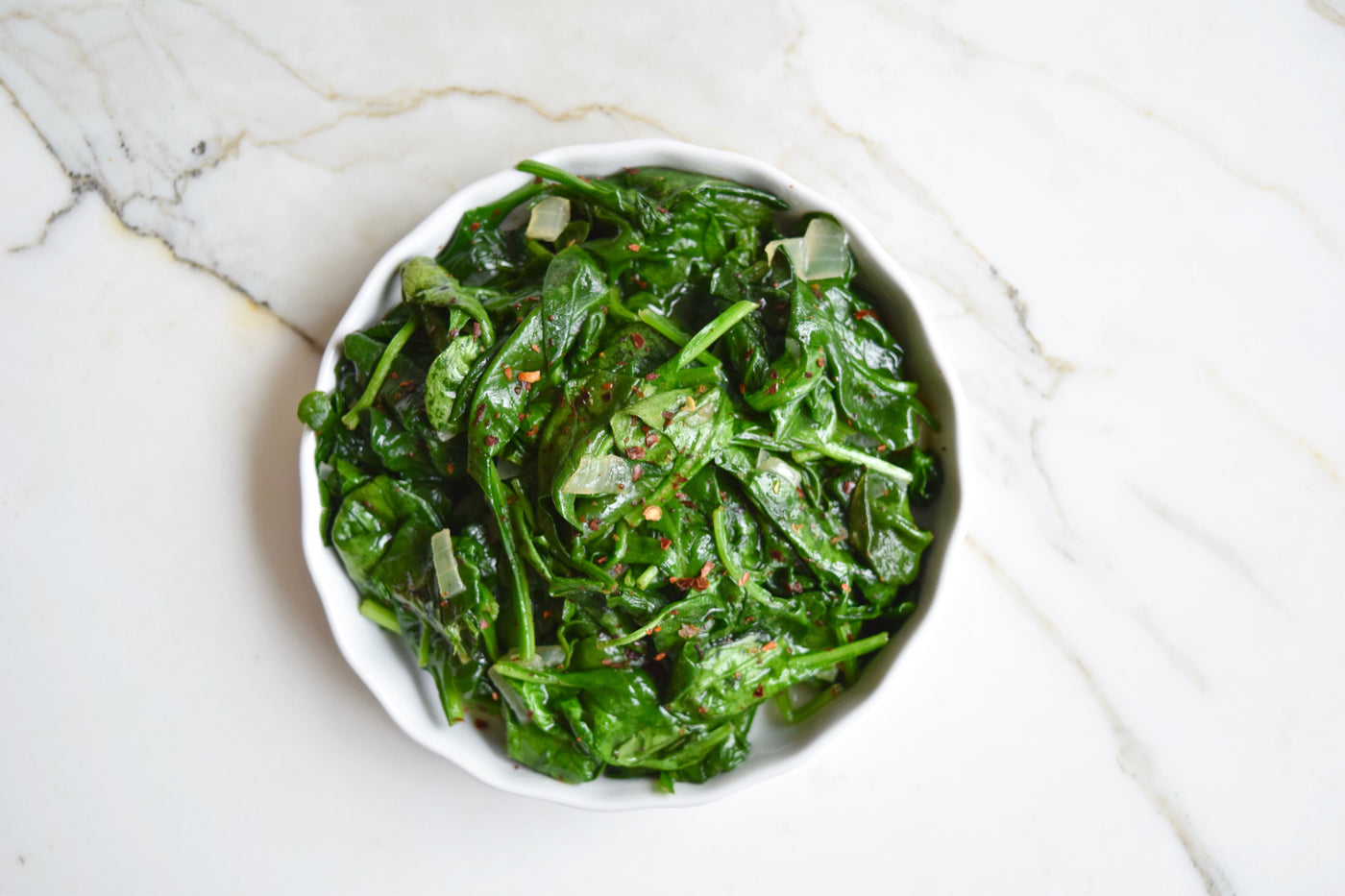 Italian Sauteed Spinach