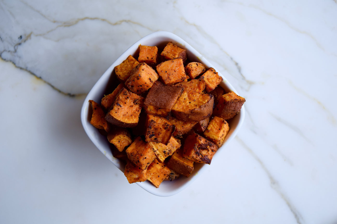 Spiced Sweet Potato Cubes: A Tasty, Vibrant Recipe
