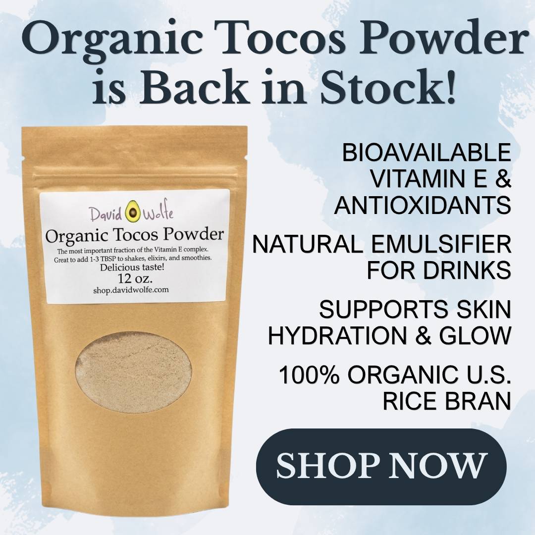 Organic Tocos (Tocotrienols) Powder is Back!! Greetings from Greece!