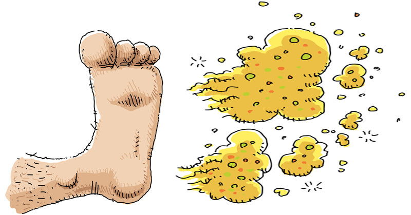 smelly feet FI