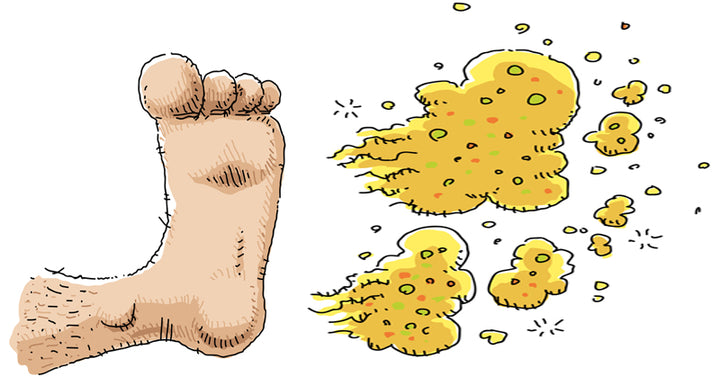 smelly feet FI