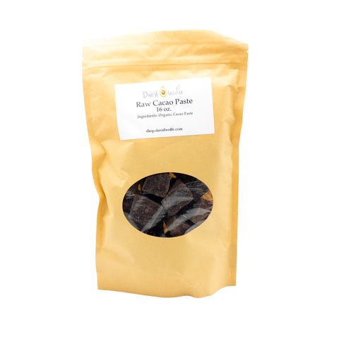 Certified 100% Organic Upper Amazonian Raw Cacao Paste