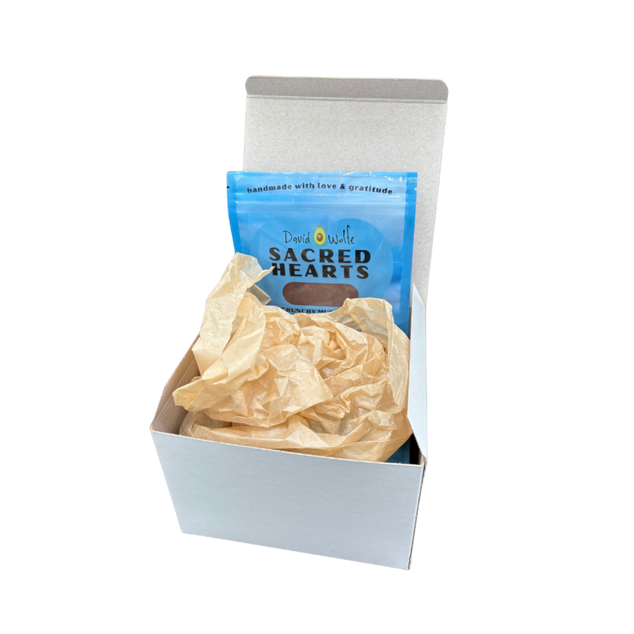 Sacred Hearts Chocolate Bar - Crunchy Mushroom - 6 Pack