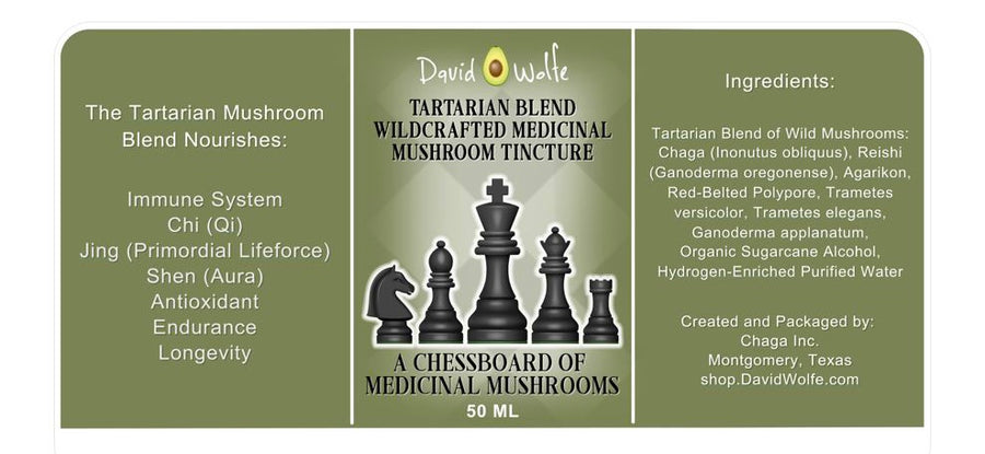 Tartarian Mushroom Blend Tincture (50mL)
