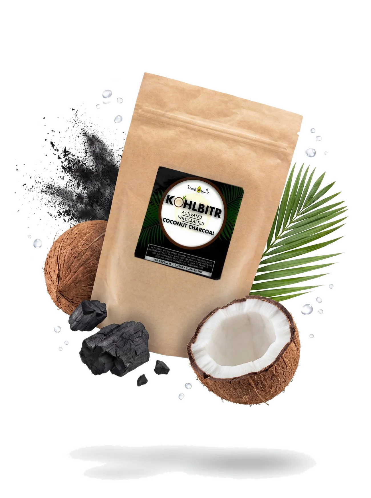 Activated Charcoal – Kohlbitr (108 Capsules) detail