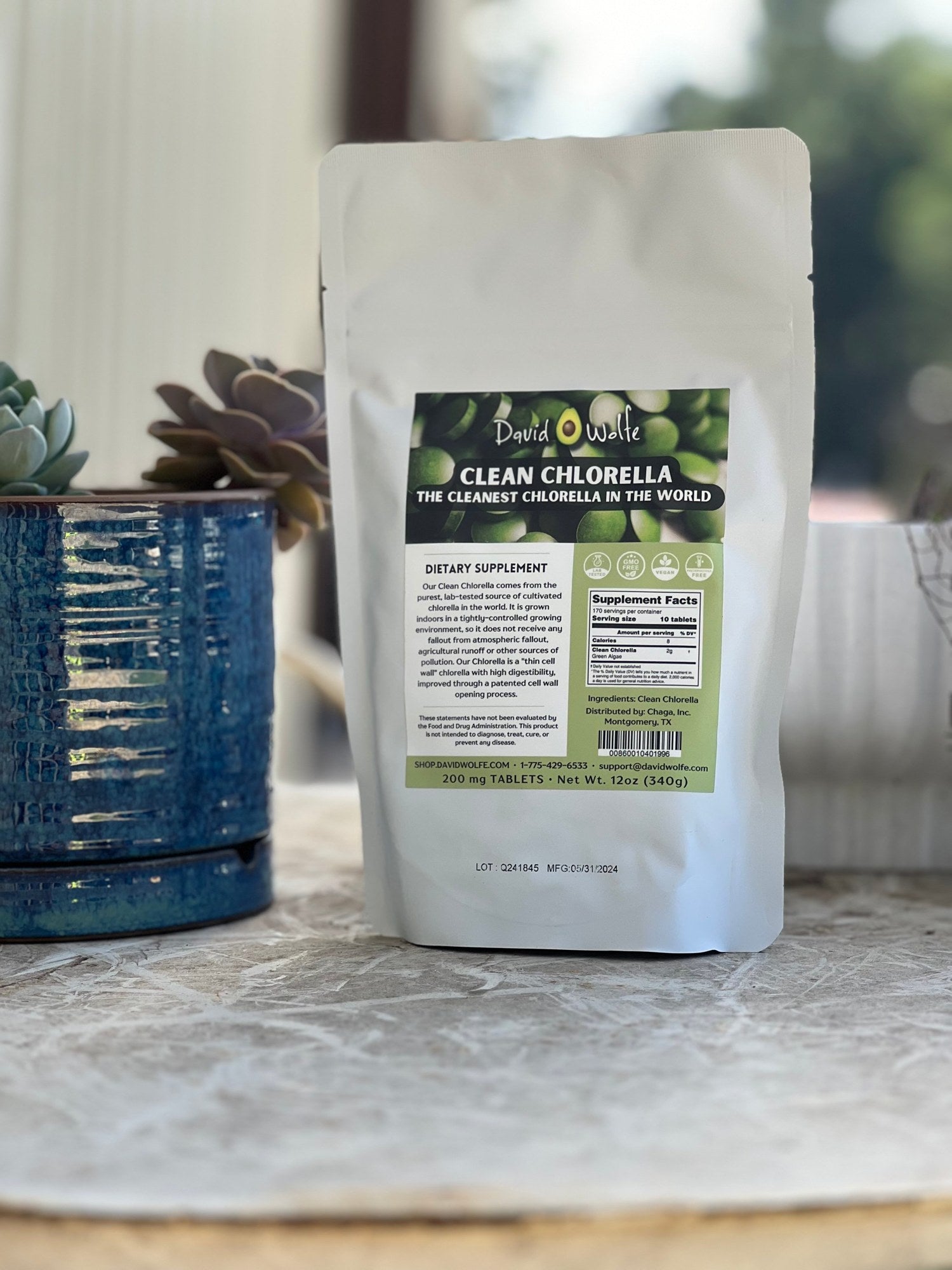 Chlorella Tablets (1700 Tablets) detail