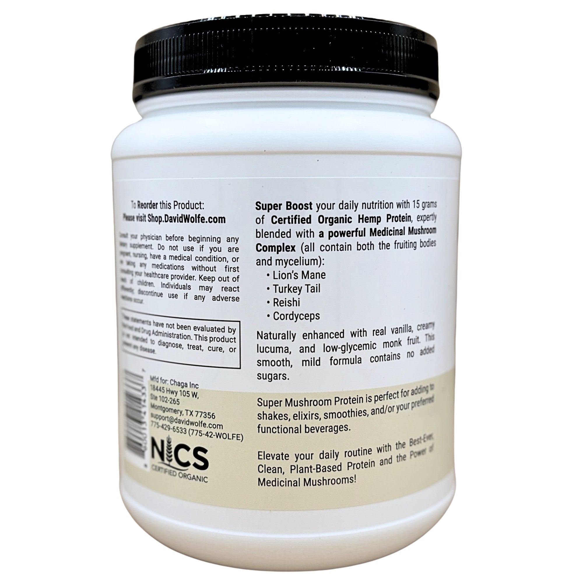 Super Mushroom Protein Powder detail