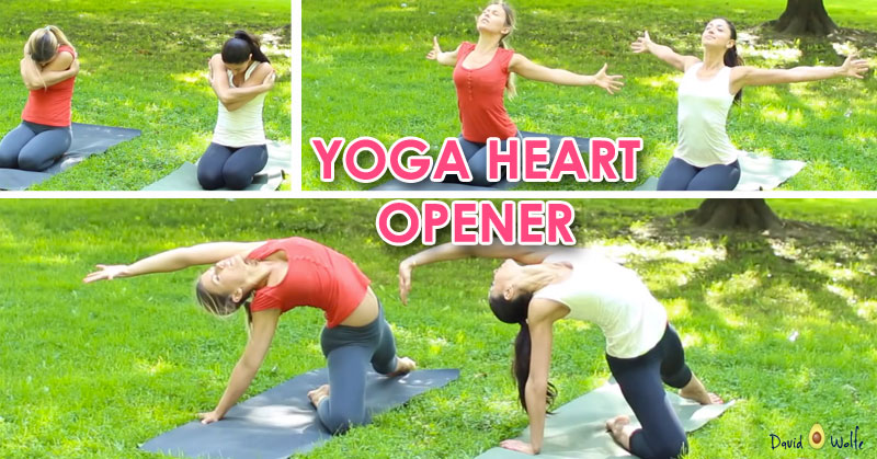heart opener yoga sequence